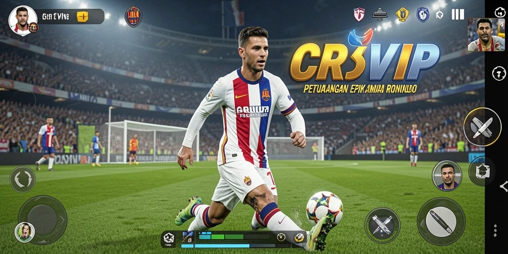 Screenshot gameplay CR7VIP menampilkan momen seru dalam petualangan.